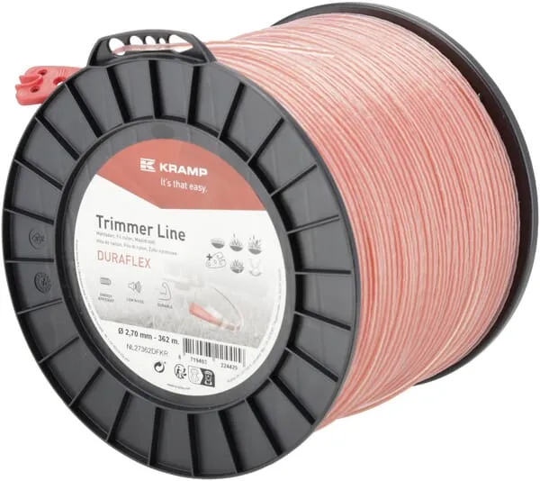 Žací struna Ø 2,7x362 m, Kramp DuraFlex