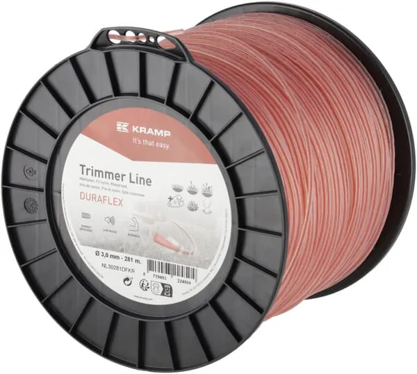 Žací struna Ø 3,0x281 m, Kramp DuraFlex