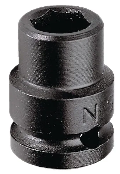 NS.A 6hranný nástrčný klíč 1/2", „Impact“, metrický