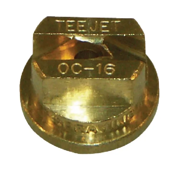 Teejet - Trysky s šikmým paprskem OC mosazné 80°