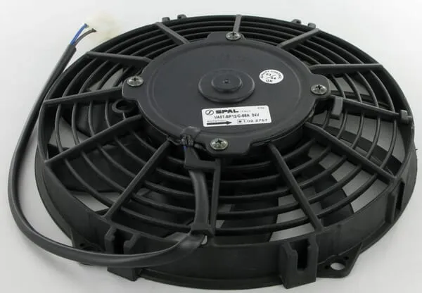 Elektrický ventilátor 12 V DC, 225 mm