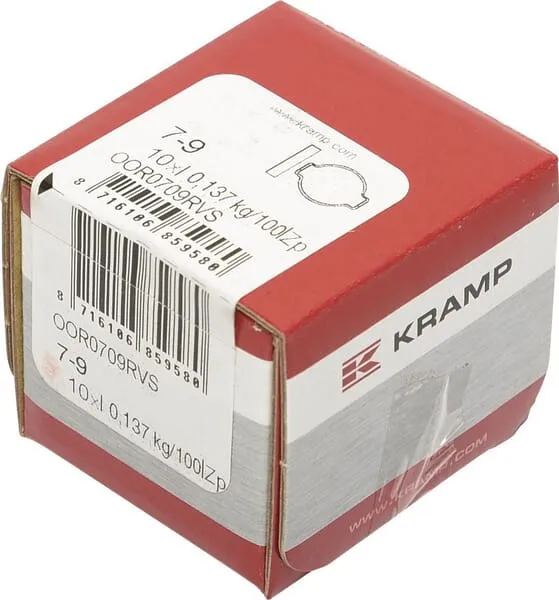 Spona dvojitá, nerezová ocel