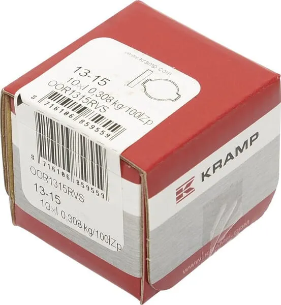 Spona dvojitá, nerezová ocel