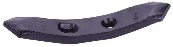 Radlice kultivátoru 230x40x15 mm, otočná, zahnutá, 2 otvory, vhodná pro Simba