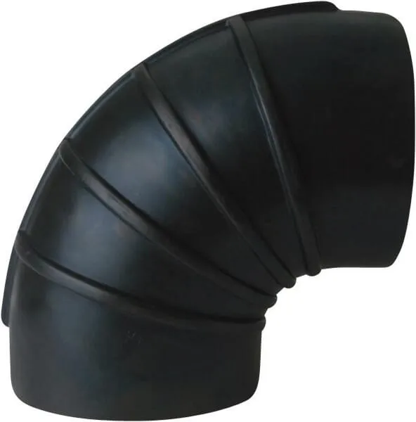 Gumové koleno 90°, 140 mm