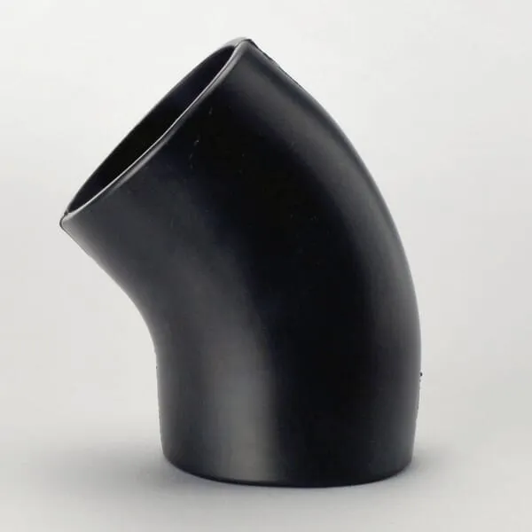 Gumové koleno 45°, 102 mm