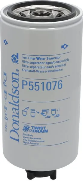 Filtr odlučovače palivo/voda, šroubovací