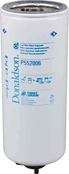 Odlučovač palivo/voda, šroubovací