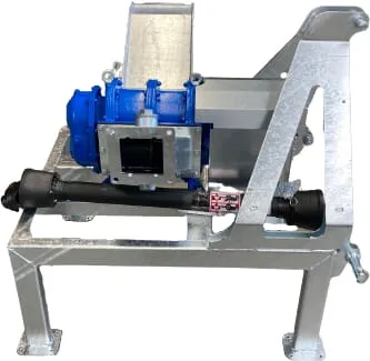 Rotační laloky čerpadla na rámu A116