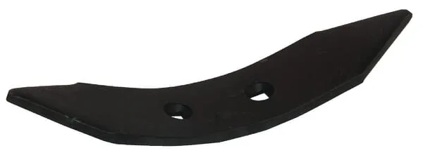 Radlice kultivátoru 336x75x11 mm, otočná, zahnutá, 2 otvory