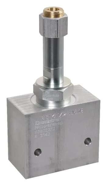 Průt.regul.ventil 2 W, NC 3/4"