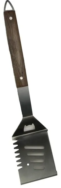 Obracečka ke grilu, nerezová ocel / ořech