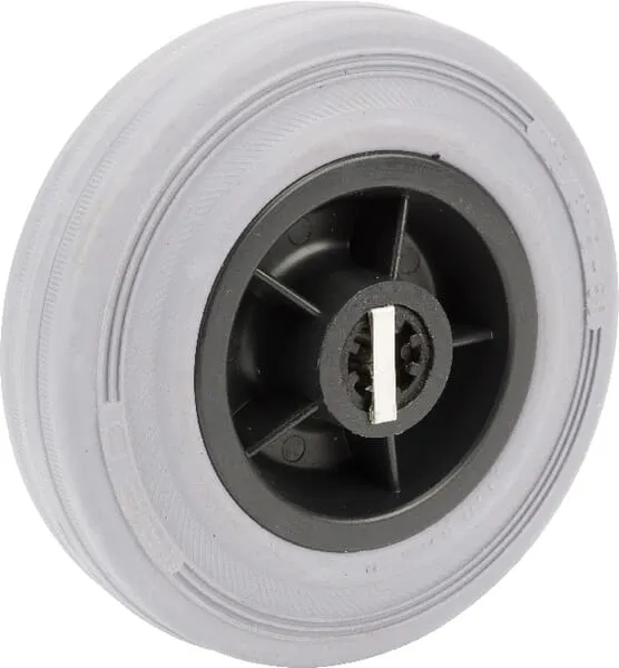 Samostatná kola s gumovým běhounem, válečkové ložisko 70 – 205kg