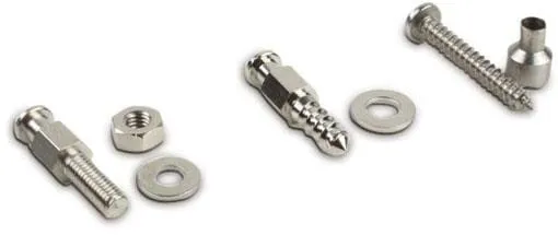 Šroub s objímkou, INOX 3,5 x 28 mm