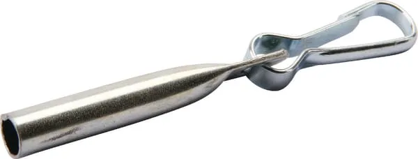 Upevnění lana s hákem