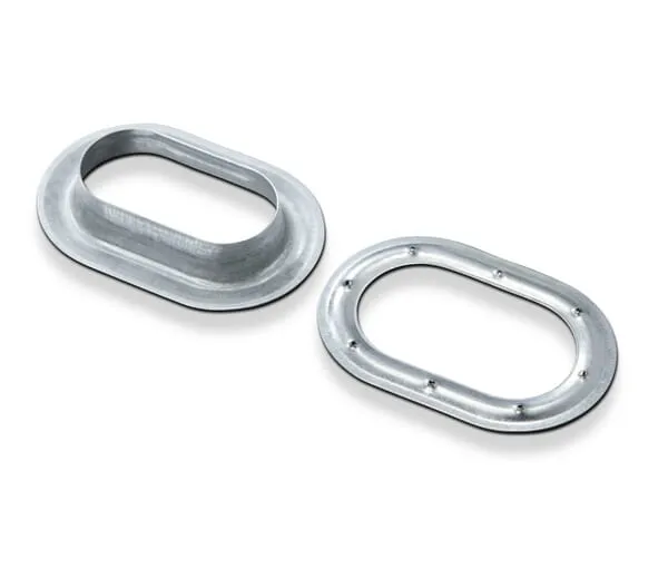 Oválná očka 42 x 22 mm, pozinkovaná