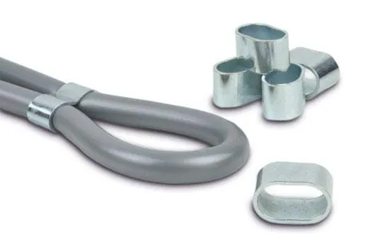 Krimpovací svorka pro lana Ø 12 mm, pozinkovaná