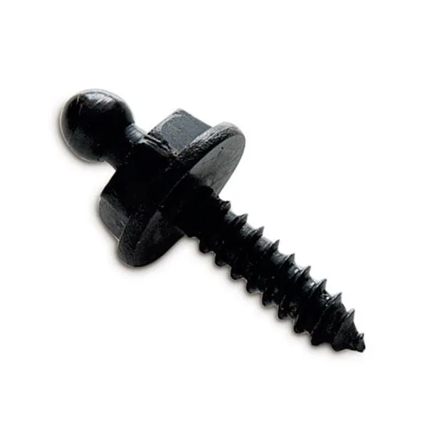 Závitový šroub L= 16 mm 4,2 x 16 mm, INOX černě chromovaný