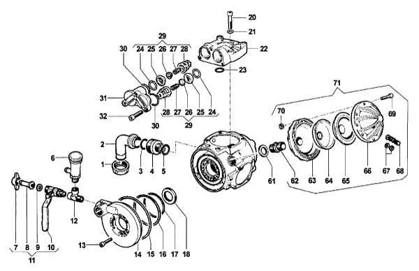 Náhradní díly vhodný pro Comet APS 51 / APS 61 / APS 71