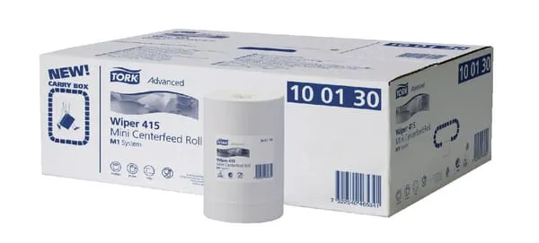 Papírové ručníky, bílá role, 22 cm x 120 m, jednovrstvé, vnější Ø 140 mm, 11 ks, Tork