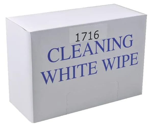 Bílé čisticí utěrky