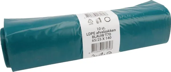 Pytle na odpad 65x140 cm, 10 ks