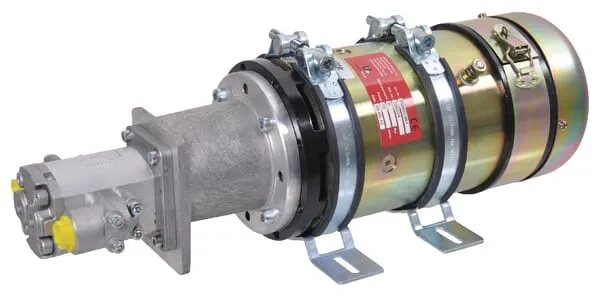 Kombinace motorů a čerpadel