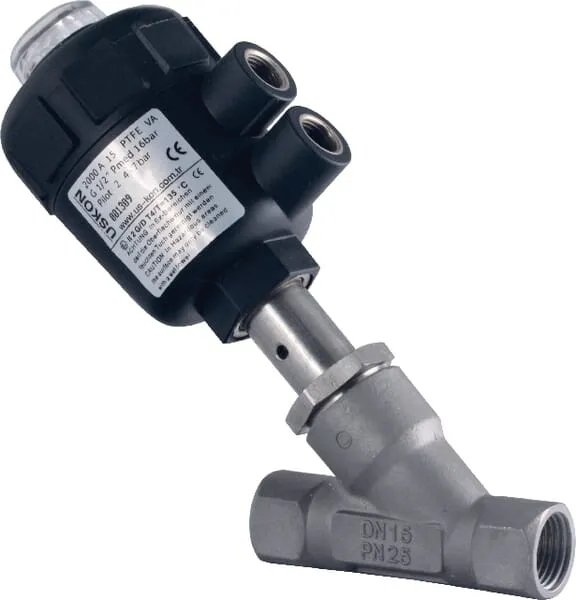 2/2 ventily se šikmým vřetenem - NG - 1/2" - 2" - řada PPV10P..K