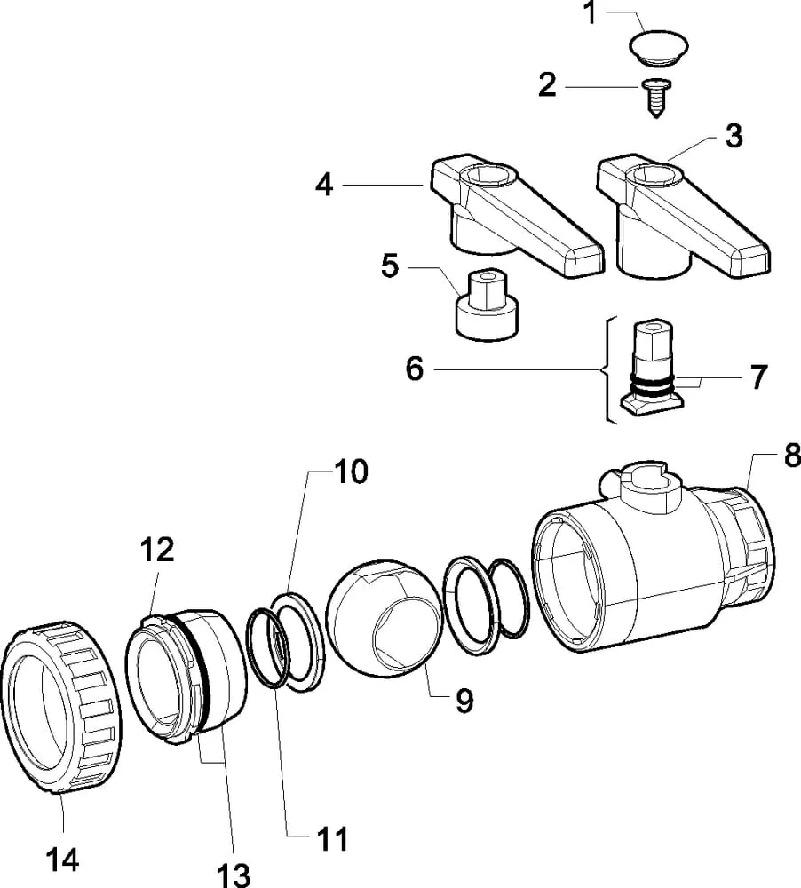 Náhradní díly pro standardní 454 (2-cestné)