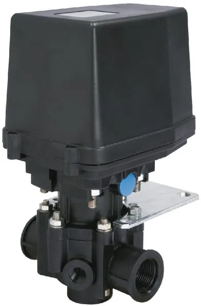 Elektrický pojistný ventil s membránou, závitová přípojka