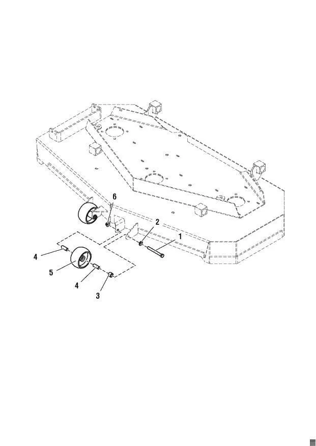 Žací jednotka 48" rám
