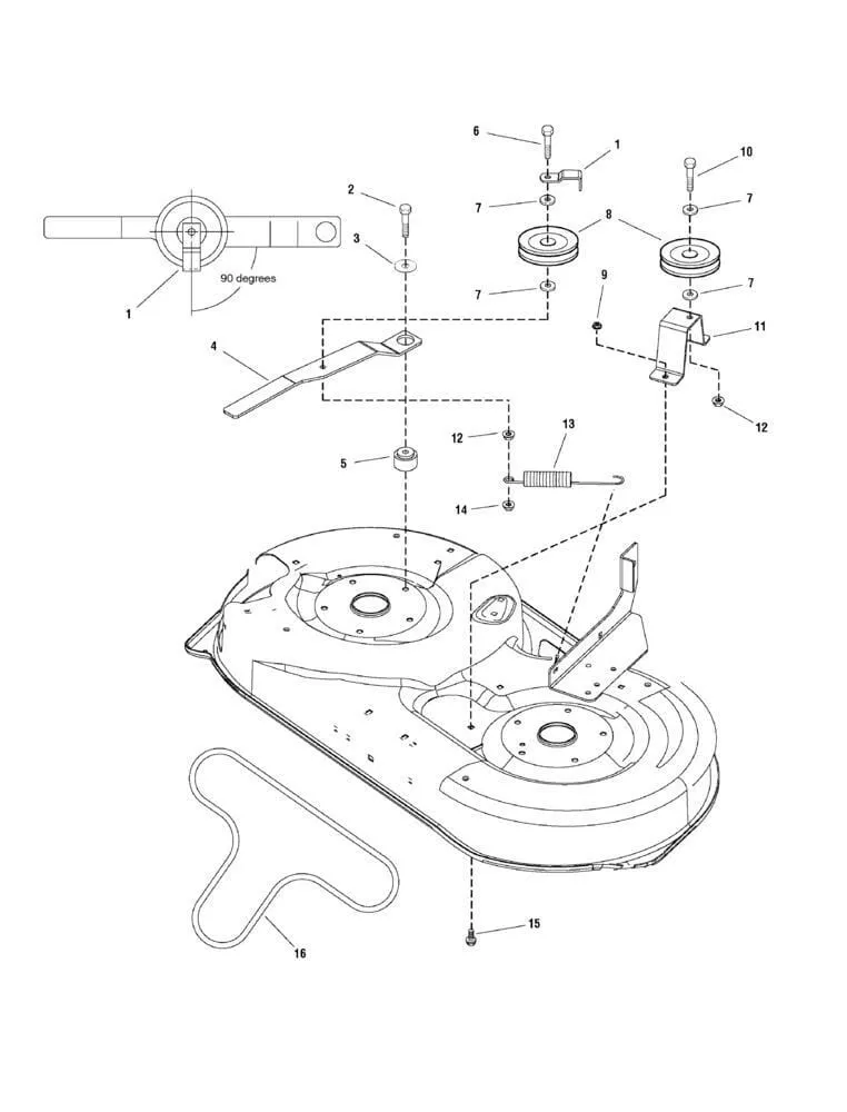 Žací jednotka 38" a 42" pohon