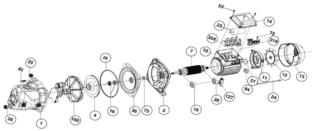 Náhradní díly JET 132