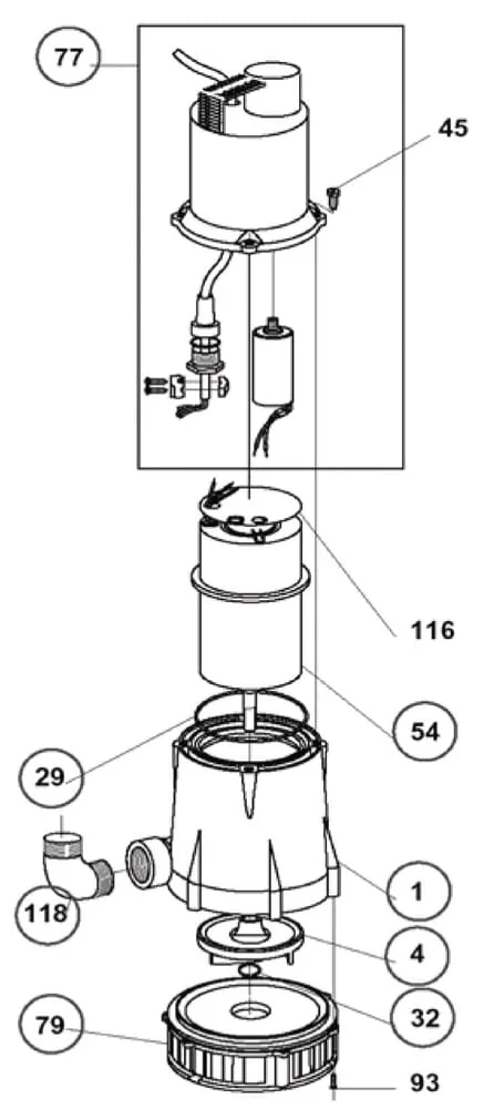Náhradní díly NOVA 600 NA