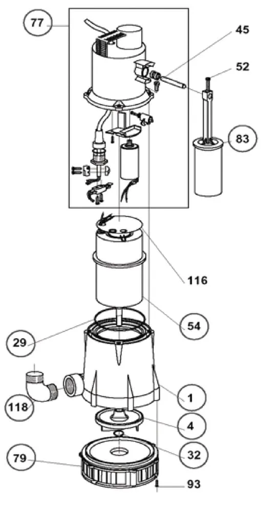 Náhradní díly FEKA 600 A