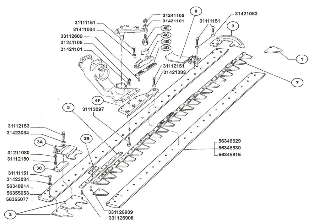 Žací ústrojí BCS EUROPA