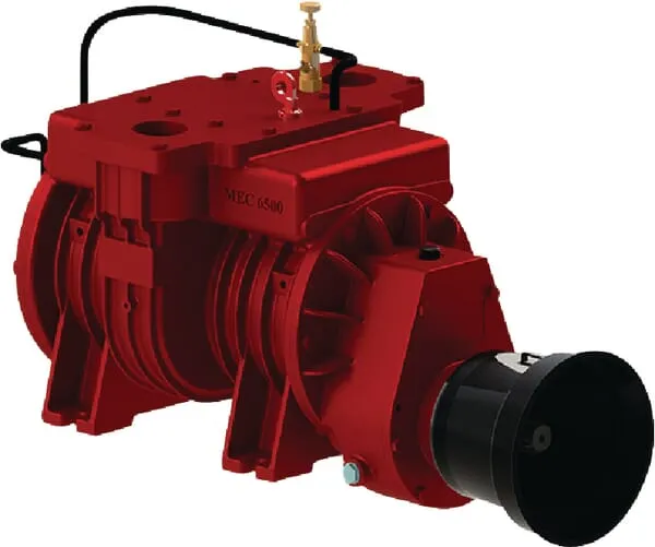 B.P. - MEC - 540 ot/min naviják s kompresorem