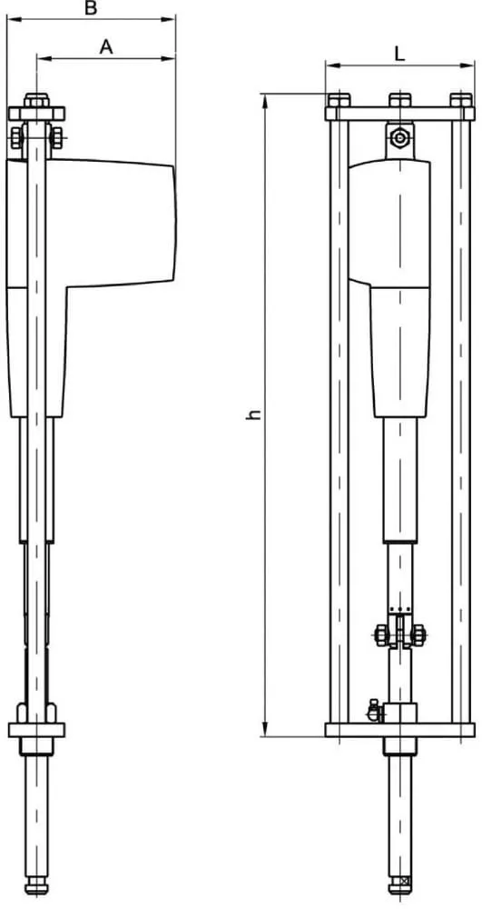 Elektrické ovládání 12V pro pístová šoupátka