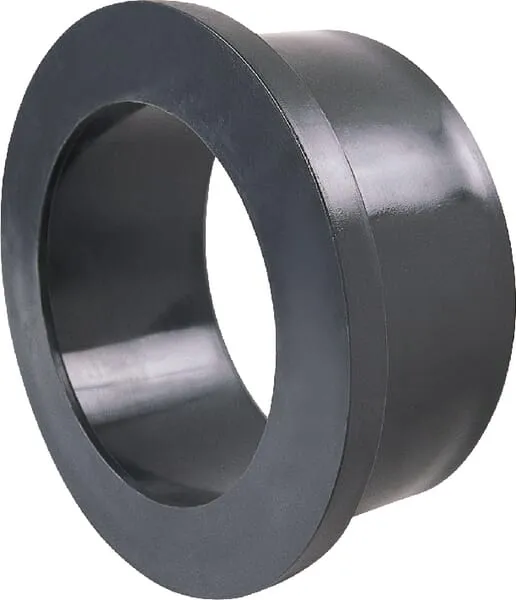 PVC-U pouzdro s nákružkem - 1x Objímka (PVC)