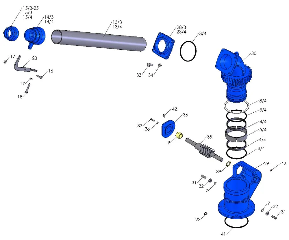 Směrovatelná tryska – ruční