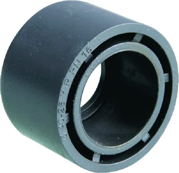 PVC-U Redukční objímka - Objímka (PVC) x Objímka (PVC)