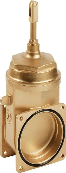 Šoupátko s dvojitou přírubou - široké, se šestihranným vrcholem