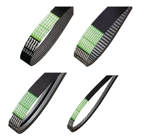 New Holland CX 860 - Klínový řemen, levá strana