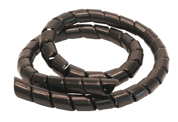 Ochranné pružiny z černého plastu KBV