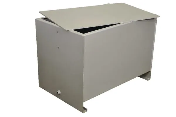 Ocelové nádrže, typ PSTM 9T, s neobrobeným víkem