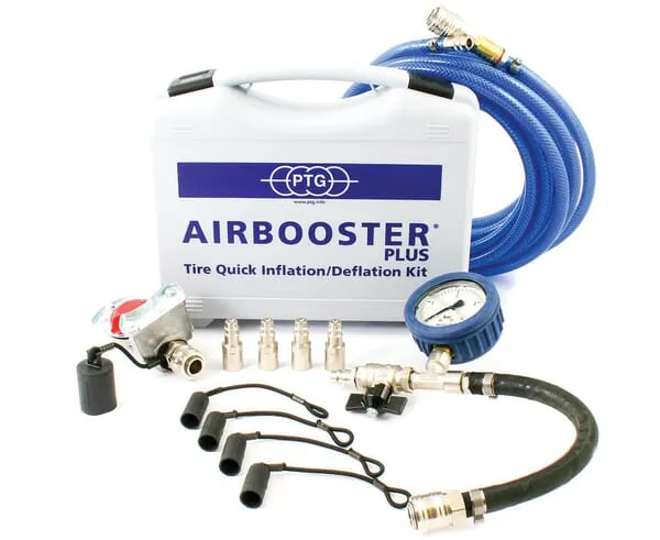 Sada pro huštění a vypouštění pneumatik