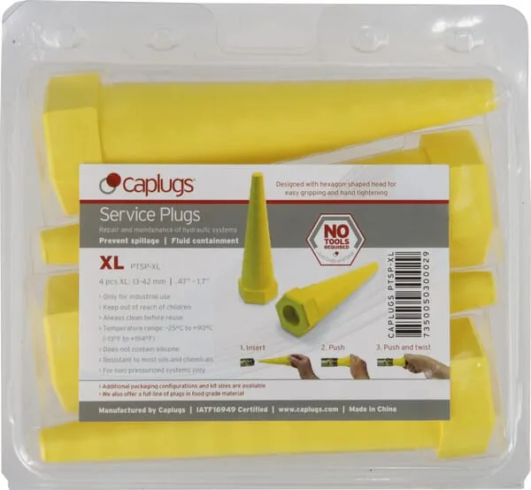 Servisní zátky XL Ø 13 – 42 mm