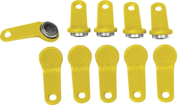 Žlutý klíč uživatele pro CUBE