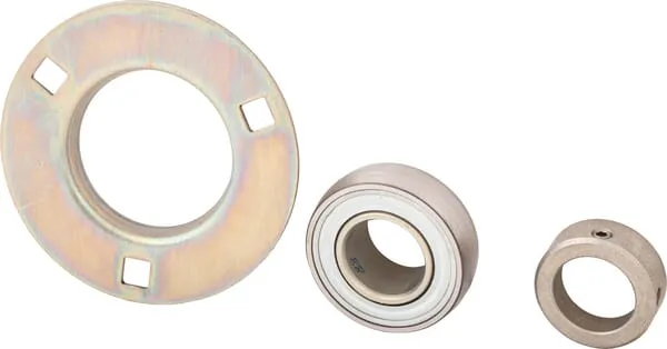 Kulaté plechové přírubové ložisko kpl.