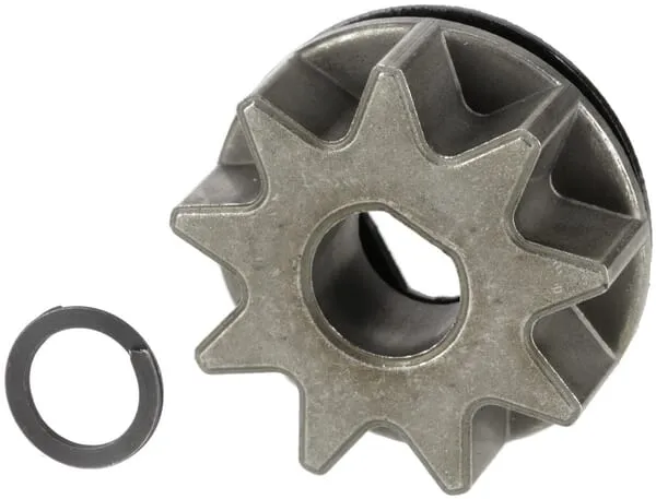 Sestava ozubeného kola s devíti zuby